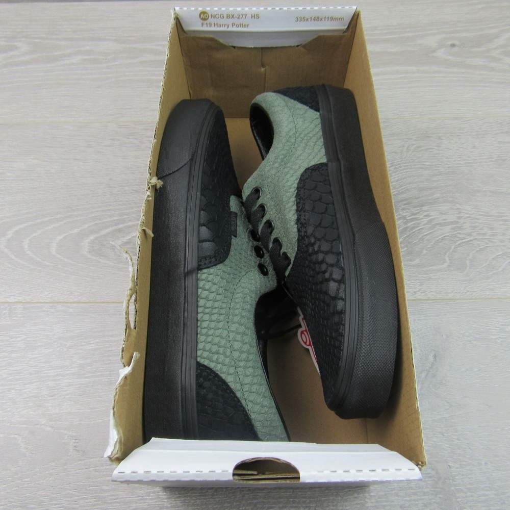 Vans X Harry Potter Slytherin Era Green Snake Skin - Picture 7 of 8